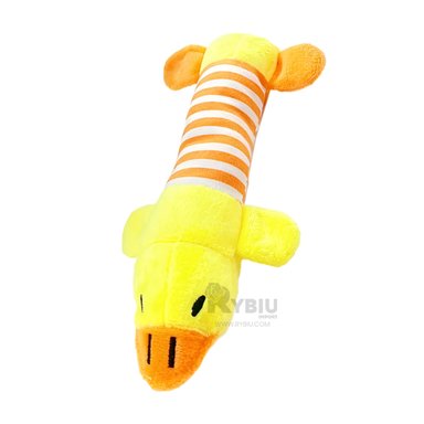 PELUCHE PERROS MA29950 SUAVE AMARILLO Y NARANJA + STICKERS RYBIU - 2