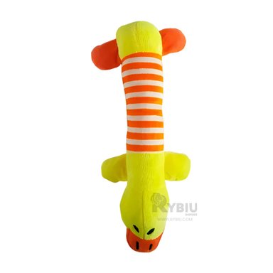 PELUCHE PERROS MA29950 SUAVE AMARILLO Y NARANJA + STICKERS RYBIU - 4