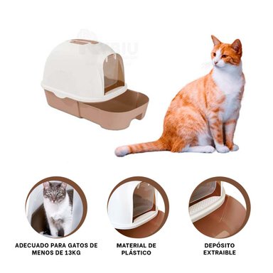 URINARIO GATOS RYBIU MA30911 PRACTICO PAREDES TECHO CAFE + STICKERS