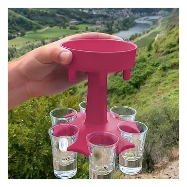 DISTRIBUIDOR LICOR RYBIU JU30870 ROSADO 6 PORCIONES + GIFT MINIAGENDA