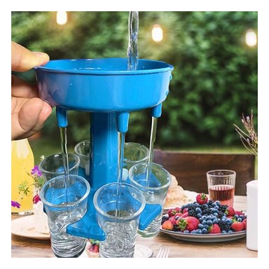 DISTRIBUIDOR LIQUIDO RYBIU JU30868 CELESTE EN + ENVOLTORIO REGALO