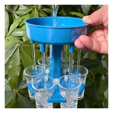 DISTRIBUIDOR RYBIU JU30868 CELESTE JUEGO SHOT + GIFT STICKERS