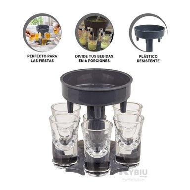 ARTICULO DISTRIBUIR BEBIDA RYBIU JU30869 GRIS EN + LIGAS REGALO