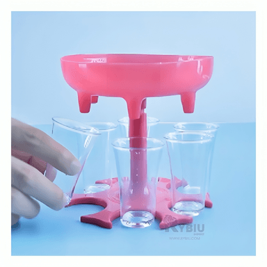 DISTRIBUIDOR RYBIU JU30870 ROSADO PRACTICO TRAGOS EN + REGALO STICKERS