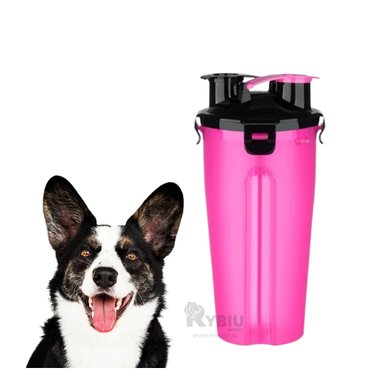 DISPENSADOR PERRO Y GATO MA29627 RYBIU LIQUIDOS ROSADO + BANDERITAS ADHESIVAS