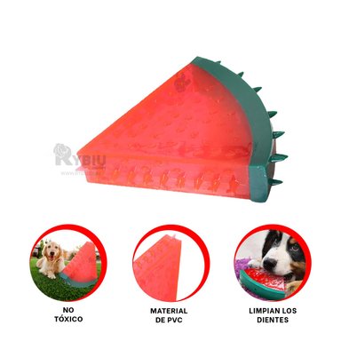 JUGUETE MASCOTA RYBIU ELEMENTO DIVERTIDO ROJO + ENVOLTORIO REGALO