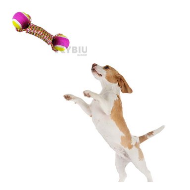 JUGUETE ALGODÓN PERROS RYBIU ELEMENTO RECREACION ROSADO + AGENDITA