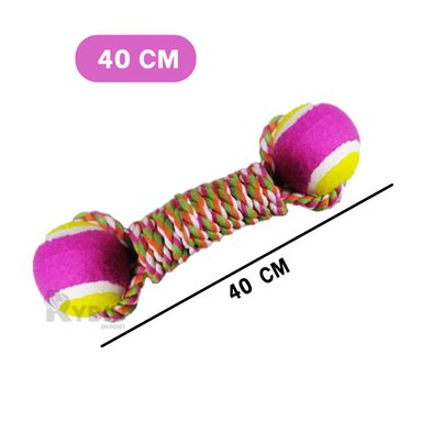 JUEGO ALGODÓN PERRO RYBIU TENIS ROSADO + LIGAS REGALO