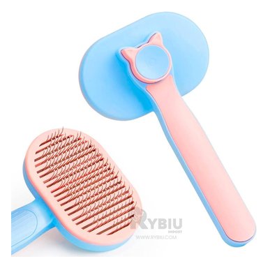 PEINE RYBIU MA29962 USO FACIL GATOS EN ROSADO + REGALO STICKERS