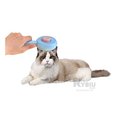 HERRAMIENTA MASAJE RYBIU MA29960 PET CELESTE + BANDERITAS ADHESIVAS