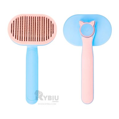 PEINE RYBIU MA29962 GATOS ROSADO + ENVOLTORIO REGALO