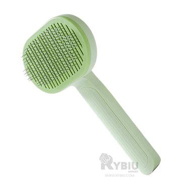 PEINE QUITA PELUSA RYBIU MA29963 ERGONOMICO VERDE + STICKERS