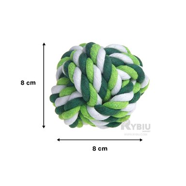 ACCESORIO ALGODÓN PERRO RYBIU VERDE + LIGAS REGALO