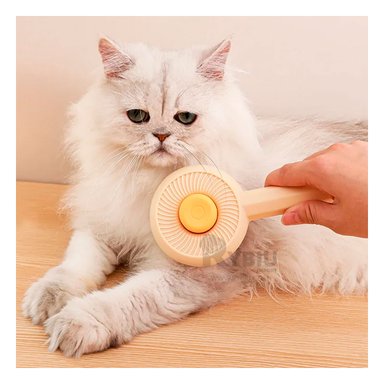 PEINE RYBIU MA29959 ANTIDESLIZANTE ACERO NARANJA + STICKERS