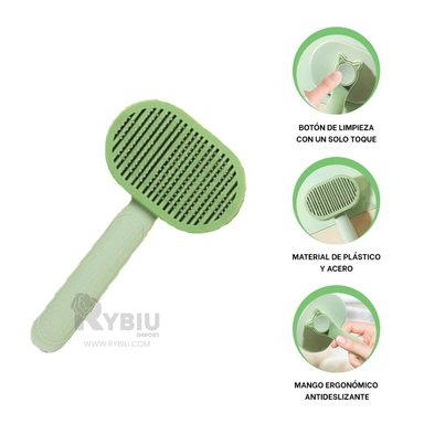 PEINETA RYBIU MA29963 GATUNA LIMPIEZA VERDE + BANDERITAS ADHESIVAS