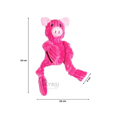 JUGUETE PERROS RYBIU MODERNO EN ROSADO + LIGAS REGALO