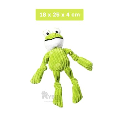 MUÑECO PERROS Y GATOS RYBIU PRACTICO EN VERDE LIMON + REGALO LIGAS PEINAR