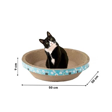 CAMA GATOS RYBIU MODERNA MARRON + LIGAS REGALO - 4