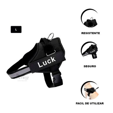 ARNÉS PERROS MA30960 RYBIU SIMPLE GUARDAR NEGRO + PAPEL REGALO