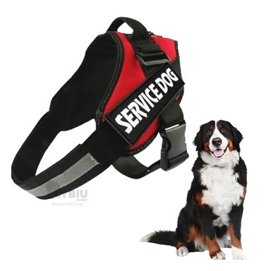 PECHERA PERROS MA30963 RYBIU SENCILLA UTILIZAR TALLA L ROJO + GIFT STICKERS