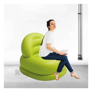 SILLON RYBIU 68592NP VERDE EXPANDIBLE LUGARES MODERNOS + GIFT STICKERS - 4