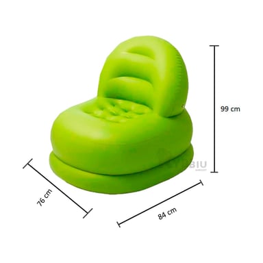 SILLON RYBIU 68592NP VERDE EXPANDIBLE LUGARES MODERNOS + GIFT STICKERS - 5