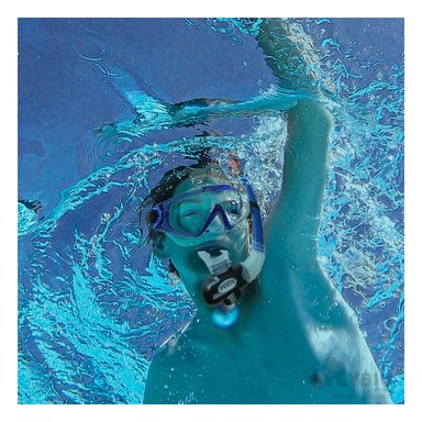 KIT ERGONÓMICO BUCEO RYBIU 55962 SEGURO AZUL + REGALO AGENDITA