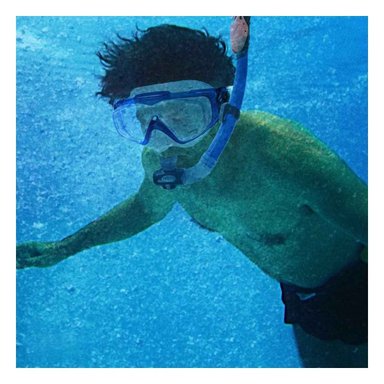 EQUIPO NATACIÓN RYBIU 55962 BAJO EL AGUA AZUL + LIGAS REGALO