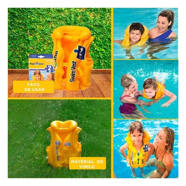 FLOTADOR RYBIU 58660EU VINILO AMARILLO PEQUEÑOS + POST-IT ADHESIVOS