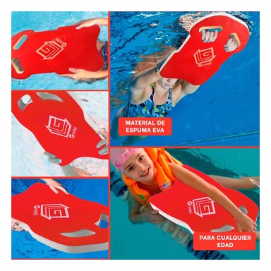 JUEGO DE PISCINA RYBIU ST-23 ROJO PLANCHA ALTA CALIDAD + POST-IT ADHESIVOS