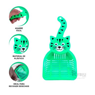 RECOGEDOR PERROS GATOS RYBIU MA31206 INNOVADOR DESECHOS VERDE + POST-IT ADHESIVOS