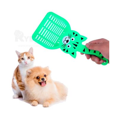 RECOLECTOR PERROS GATOS RYBIU MA31206 MODERNO MASCOTA VERDE + ENVOLTORIO REGALO