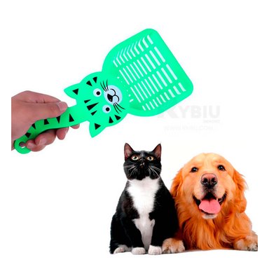 RECOLECTOR PERROS GATOS RYBIU MA31206 AGARRE FACIL VERDE + REGALO STICKERS