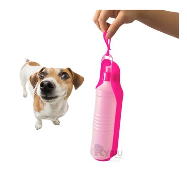 TOMATODO PERRO MA31013 RYBIU PLASTIFICADO PASEO ROSADO + STICKERS