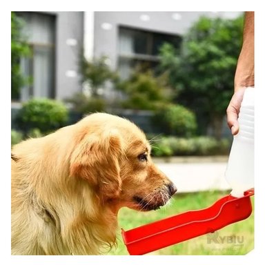 BEBEDERO PERROS MA31012 RYBIU CON BANDEJA ROJO + AGENDITA