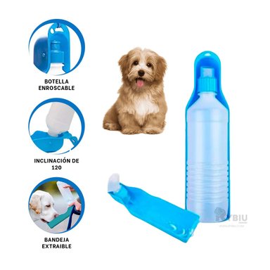 BOTELLA PERRO MA31011 RYBIU PASEO CELESTE + POST-IT ADHESIVOS