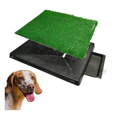 SANITARIO PERROS RYBIU MA31005 PORTATIL CANES L NEGRO + ENVOLTORIO REGALO