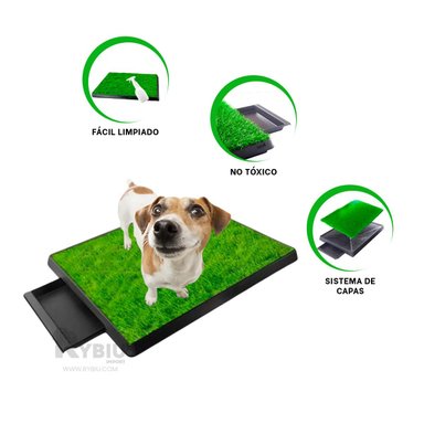 SANITARIO PERROS RYBIU MA31006 FUNCIONAL M NEGRO + REGALO AGENDITA