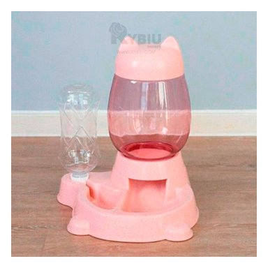 DISPENSADOR GATO MA31068 RYBIU AUTOMATICO ROSADO + BANDERITAS ADHESIVAS