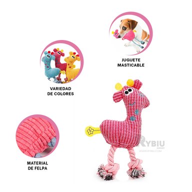 PELUCHE MASCOTAS RYBIU SUAVE ROSADO + GIFT MINIAGENDA - 4