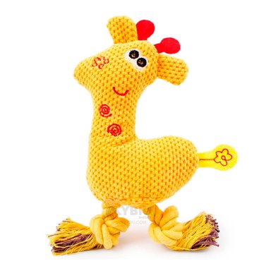MUÑECO PERROS RYBIU DECORATIVO JIRAFA AMARILLO + GIFT MINIAGENDA