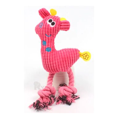 PELUCHE PERROS RYBIU JUGUETE ENTRETENER ROSADO + REGALO AGENDITA