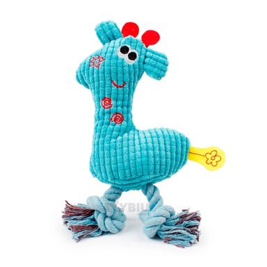 MUÑECO PERROS RYBIU DECORATIVO JIRAFA CELESTE + GIFT MINIAGENDA