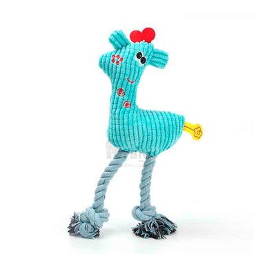 MUÑECO PERROS RYBIU JIRAFA BONITO CELESTE + REGALO AGENDITA