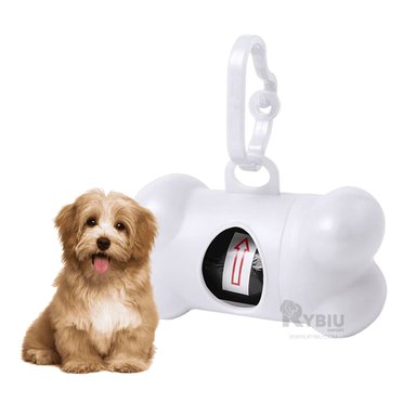 BOLSA PERROS RYBIU MA31139 PORTATIL FORMATO HUESO BLANCO + PAPEL REGALO