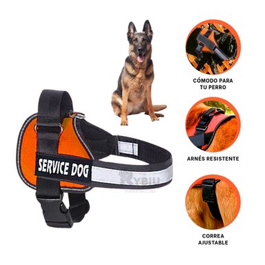 CHALECO MASCOTAS RYBIU ACOLCHADO ANARANJADO + GIFT MINIAGENDA