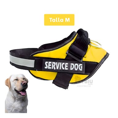 PECHERA PERROS MA30964 RYBIU APTA AMARILLO + LIGAS REGALO