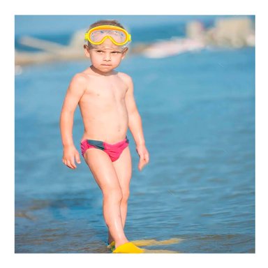 KIT NATACIÓN RYBIU 55954 DIVERSION EL AGUA AMARILLO + REGALO AGENDITA - 4