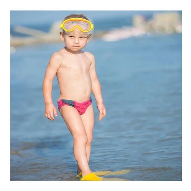 SET NATACIÓN RYBIU 55954 BAJO EL AGUA AMARILLO + LIGAS REGALO