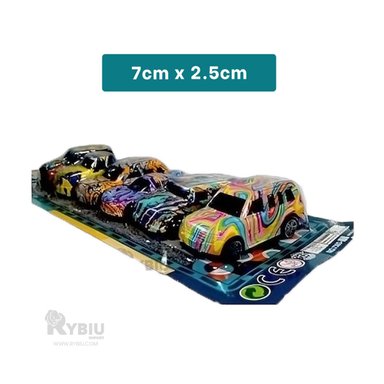 SET DE CARRITOS DE 6 UNIDADES MULTICOLOR Y+REGALO AGENDITA - 5